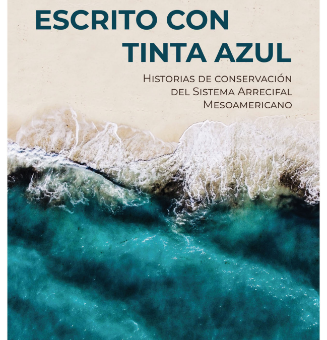 Escrito con tinta azul